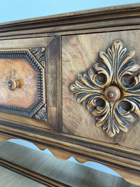 **SOLD** Vintage 1920s Berkey and Gay Sideboard Buffet Server Table - Jacobean Style - Two Doors and One Drawer - FREE SHIPPING