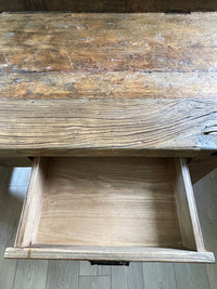 **SOLD** Industrial Work Bench Desk