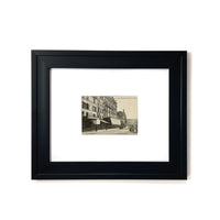 1910s Fontainebleau - La Rue Grande - Vintage France Framed Art