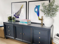 SOLD Antique Sideboard Cabinet, Buffet With Drawers, Vintage Dresser, Storage Cabinet, Console Table