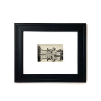 1910s Palais de Fontainebleau - Vintage France Framed Art
