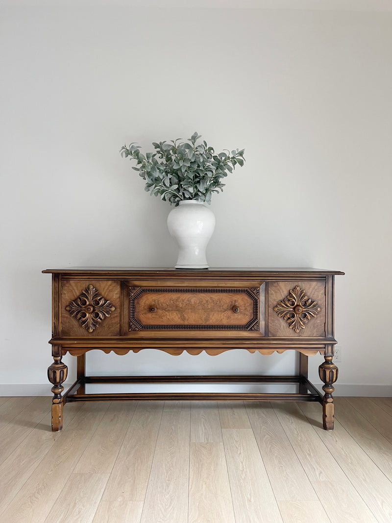 SOLD** Vintage 1920s Berkey and Gay Sideboard Buffet Server Table