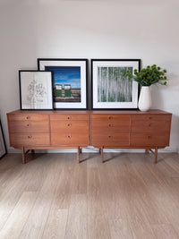 Pair of MCM 1961 Swedish DUX Teak Dressers, Credenzas, Night Stands – Mid-Century Modern