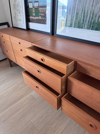 Pair of MCM 1961 Swedish DUX Teak Dressers, Credenzas, Night Stands – Mid-Century Modern