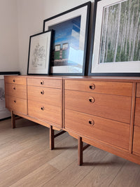 Pair of MCM 1961 Swedish DUX Teak Dressers, Credenzas, Night Stands – Mid-Century Modern