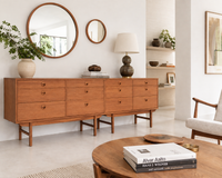 Pair of MCM 1961 Swedish DUX Teak Dressers, Credenzas, Night Stands – Mid-Century Modern