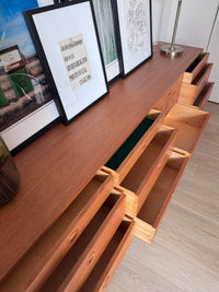 Pair of MCM 1961 Swedish DUX Teak Dressers, Credenzas, Night Stands – Mid-Century Modern