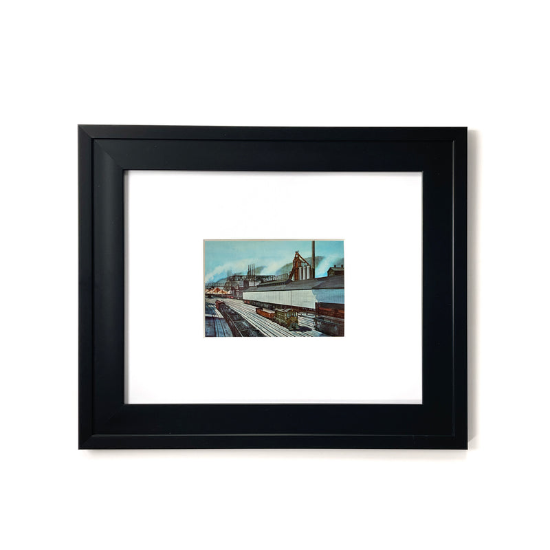 1940s Road to the Future - Vintage Railroad Framed Art