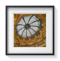 The stunning array of colors above the Galeries Lafayette in Paris, France. Framed fine art architecture and Europe photography by Amanda Hedlund.   Framed wall art for your home, office, business, restaurant, bar, vacation house or hotel.
